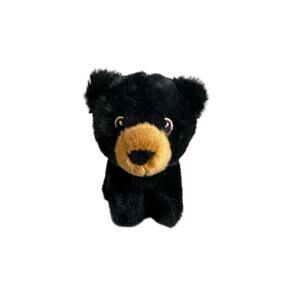 Aurora Eco Nation Mini Black Bear Plush 5.5 inch Stuffed Animal Baby Toy